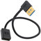 HUHANGGod Right Angle Displayport 1.4 Extension Cable, 90 Degree DP Male to Female Cable (8K/60Hz, 4k/144Hz), Short Display Port 32.4Gbps for Gaming Monitor, TV, PC, Laptop (Right)