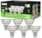 sailsco Classe A Ampoule GU10 LED Blanc Chaud Spot,1.9W équivalent 50W,345LM 2700K Ampoule LED GU10 Blanc Chaud,36° Angle Du Faisceau,Non-Dimmable,Verre,Lot de 6