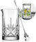 Cocktail Mixing Glass with Stirrer – 17oz Bar Mixing Pitcher for Stirring Cocktails and Drinks