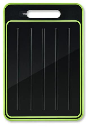 Stainless Steel Chopping Board,Titanium Chopping B 4 in 1 Multi-Function Double-Sided Chopping Board Cutting Board Knife Sharpener Aluminum Quick Thaw Food Chopping Board Grinder