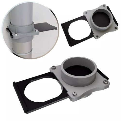 DN50 DN75 Blastgate kompatibel Absperrschieber HT-Rohr Sperrschieber Absaugung (DN75_II)