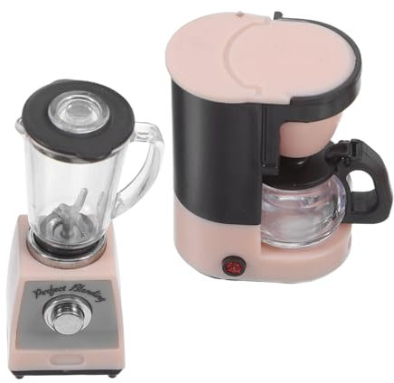 CHICAMPERA Scale Dollhouse Coffee Machine Model Miniature Pots for Dollhouse Kitchen Playset and Collectible Display