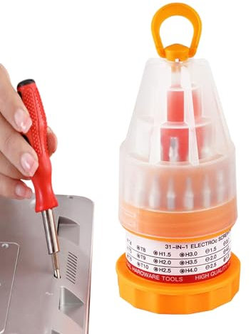 Precision Screwdriver Set - Pagoda Screwdriver Kit,Professional Household Gadgets Portable Repairing Supplies for Motorcycle Glasses Watch Camera Phone Home Travel Daily