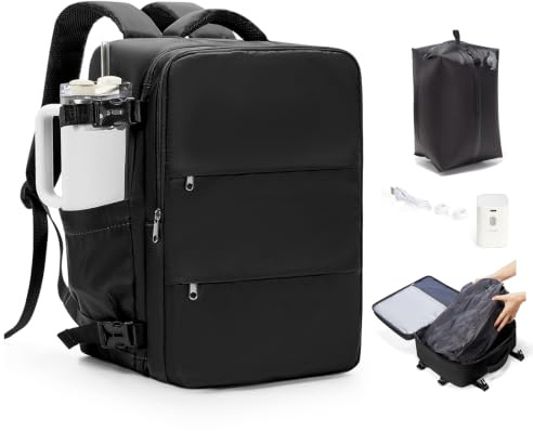 bergsalz Travel Backpack Essentials For Women Men Airline Approved Personal Item Travel Bag College Laptop Backpack