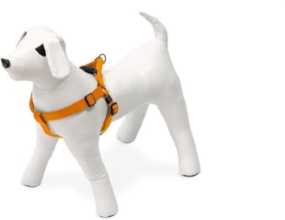 Karlie Art Sportiv Plus Geschirr 1-2-3 Step and Go neue universal Farben Mix and Match B: 25 mm Br um: 60 - 90 cm L orange