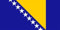 FRIP - XXL Bosnien Herzegowina Fahne Flagge Gr. 2,50x1,50m mit Ösen