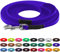LENNIE BioThane Schleppleine, 13mm, Hunde 15-25kg, 8m lang, mit Handschlaufe, Blau, genäht