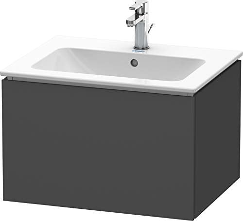 Duravit l-cube Waschtisch 1 Schublade Graphit matt
