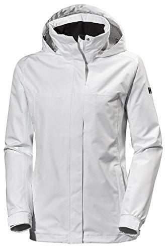 Helly Hansen Damen Aden Regenjacke, S, Weiß