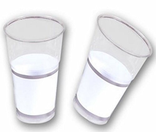 1000 Bicchieri Kristal Di Plastica 300 cc Bicchiere Birra Pub Bar Trasparente