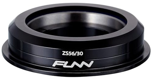 Funn Descend Lower Headset ZS56/30, Zero Stack Angular Contact Bearing Lower Headset, Durable and Lightweight Alloy Headset for Mountain Bike, BMX Bike, Road Bike and Gravel Bike