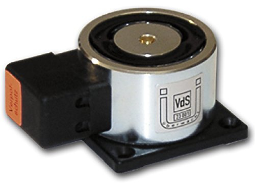 Haftmagnet mit Befestigungsplatte u. Anschlussklemme, Gr. 05, Stahl verzinkt