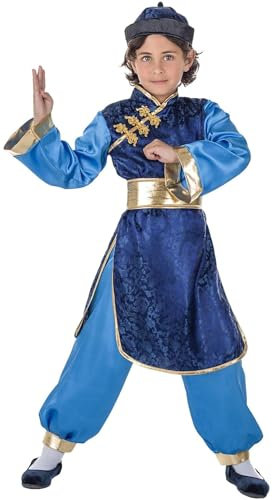 CAR Y GUS, S.L. Costume bleu chinois pour garçon