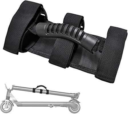 E Scooter Skateboard Handschlaufe,Tragegriff Verbandgürtel, Sparen Sie Aufwand Elektrorollergurt für Xiaomi Mijia M365,Tragegurtstreifen für Ninebot Segway ES1 ES2 ES3 ES4 (Schwarz)