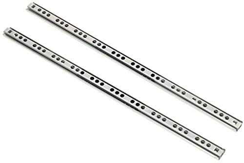 KOTARBAU® Kugelführung 2 Stk. 340 mm / 17 mm Teilauszug Schubladenschienen Rollenauszug Teleskopschienen Schubladen Auszüge