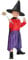 Smiffys Julia Donaldson Room on the Broom Costume for Kids, Dress, Cape, Hat, Hair Clip, and Wand, Officially Licensed with Book Quote Detail, Ideal for Halloween and World Book Day