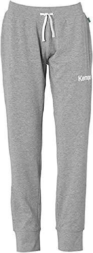 Kempa Herren Core 26 Pants Women Damen Mädchen Trainings-Hose Jogging-Hose Sport-Hose Lang, Dark Grau Melange, M EU