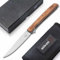 BÖKER PLUS® Urban Trapper Flipjoint Taschenmesser - EDC Einhandmesser mit Holzgriff klappbar - 1 Hand Flipper Klappmesser mit Kugellager - Flipper EDC Gentleman-Messer mit Clip & Etui