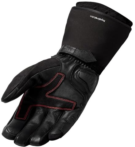 Revit Liberty H2O WP Beheizbare Motorradhandschuhe, schwarz, M