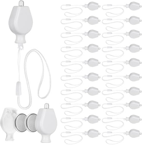 Sporgo LED Ballonlichter LED Laternenlichter: 20 Stück LED Luftballon Lampions Licht Warmweiß, Led Luftballons Lichter für Papierlaternen Hochzeit Halloween Weihnachten Party Dekoration (20)