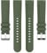 CRGANGZY Soft Silicone Designer Band for Huami Amazfit GTS 4/2 Mini GTS 3 2e 20mm Silicone Strap Quick Release Smart Watch Band for Amazfit Bip 3 Pro/Bip 3/ Bip U/Bip/Bip Lite (Green)