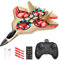 JONRRYIN Avion Télécommandé, 2,4 GHz Avion RC avec LED, Avion Radiocommandé pour Enfants avec Gyroscopique à 6 Axes, Planeur Volant Jouet pour Enfants Adult Anniversaire Noël Fête Cadeaux (Gold)