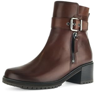 Gabor Damen Klassische Stiefeletten, Frauen Stiefeletten,Booties,halbstiefel,Kurzstiefel,uebergangsschuhe,Sattel (Effekt),36 EU / 3.5 UK