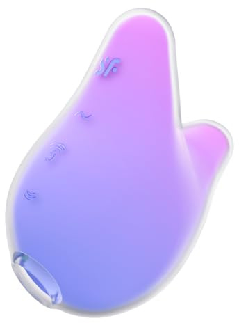 Satisfyer Mermaid Vibes | Klitoris-Stimulation | Farbe:violet | 9,5 cm | Druckwellen-Vibrator | 11 Druckwellen-Intensitäten | 12 Vibrationsprogramme | Wasserdicht (IPX7) | Erotik