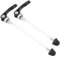 Fahrrad Vorder und Hinterrad Schnellspanner, Fahrrad Achsen Set, Schnellspannachsen Aluminium, Bicycle Quick Release MTB Schnellspanner für Rennrad MTB, Schnellspannset Vorderrad Hinterrad, 2 Stück