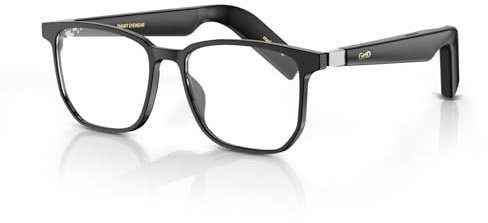 GetD Intelligente Bluetooth-Brille für Männer und Frauen, Sprachsteuerung, intelligentes Hören von Musikbrillen und Anrufbrillen, weiß