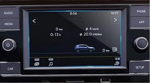 Kompatibel Mit Skoda Für Rapid Für Swing 3 2018 Schutzfolie Aus Gehärtetem Glas, 6,5 Zoll, Aufkleber Für Autoradio, GPS-Navigationsbildschirm Autozubehör