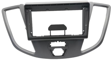 Car Radio Fascias Frame For Ford For Transit For Van 2014-2018 9 Inch 2DIN Vihicle Stereo Panel 16PIN Harness Wire Power Cord Canbus Car Radio Fascia(Frame)
