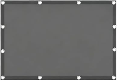 Toldo Vela Rectangular 4x9M Lona Sombra Exterior, Tela Sombra Exterior Impermeable Protección UV Velas de Sombreado para Patio, Terraza, Jardín, Balcón Exteriors, Gris Oscuro