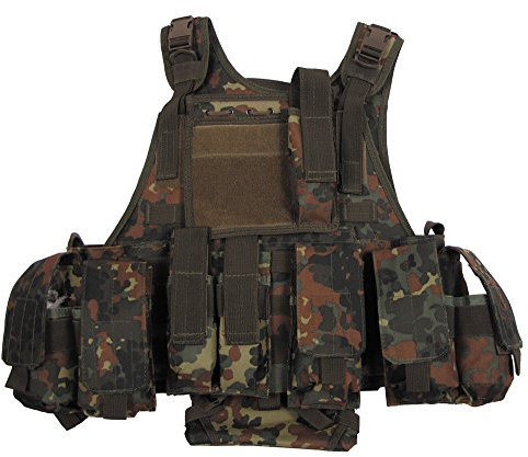MFH Tactical Weste MOLLE Ranger Flecktarn