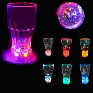 Trinkglas Half Pinta LED, mehrfarbig, 350 ml