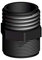Raccord 2 male s60x6 - 2 male filetage gaz