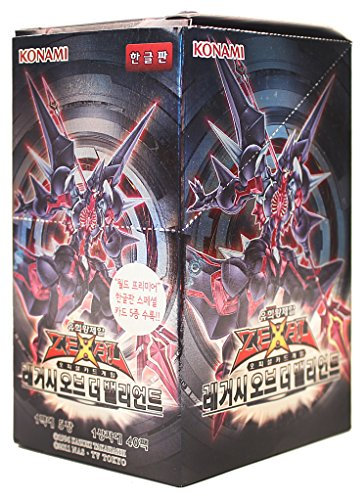 Yu-Gi-Oh! Konami Yugioh Karten ZEXAL Booster Pack Box TCG OCG 200 Karten Legacy of the Valiant Koreanisch Ver