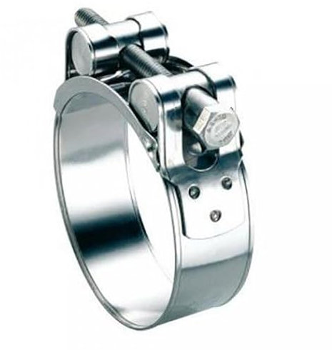 Collier à vis de manchon de pot d'échappement 51 à 55mm moto motocycle Neuf