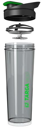 ROCKITZ Protein Shaker 800ml - leichte Reinigung + Protein Mischfeder = perfekt cremige Shakes ohne Klumpen - Fitness Wasserflasche Trinkflasche