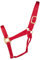 Hamilton Hochwertiges Pferdehalfter aus Nylon, 2,5 cm, Rot, Jährling/Standard-Esel (136-227 kg)