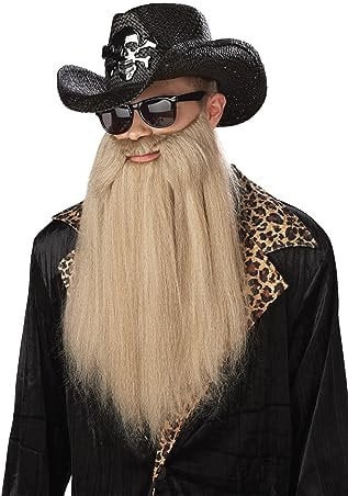 Vollbart für Rocker blond
