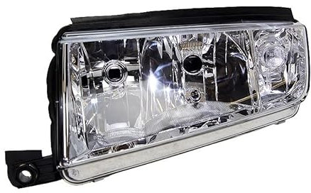 ATEC Germany 1x Hauptscheinwerfer vorne links H7 / H3 Frontscheinwerfer ohne Stellmotor, Kompatibel mit SKODA FABIA I (6Y2), FABIA I Combi (6Y5), FABIA I Stufenheck (6Y3)