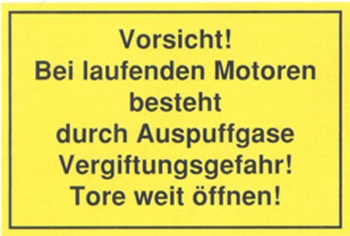 Connex DY220802 Hinweisschild Garage Innen“, 200 x 300 mm Witterungsbeständig