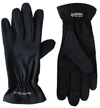 Manzella Damen Schutz Goretex Infinium mit Windstopper, schwarz, Medium