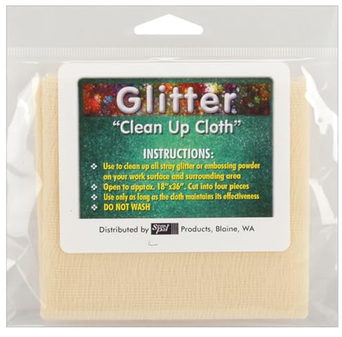 Scor-Pal Glitter Clean Up Cloth -18X36