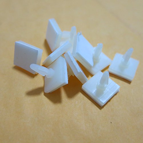 100x Nylon stick on Selbstklebender Spacer Abstandshalter Standoff for 3mm Loch durchmesser Leiterplatte Platinen HC5