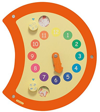 Beleduc 23634 - Wandspiel Raupe Uhr