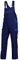 BP Profil 1844-720-10 Latzhose - Stretch-Hosenträger - Verstellbarer Bund - Taschen für Knieschoner - 65% Polyester, 35% Baumwolle - Normale Passform - Größe: 60 - Farbe: dunkelblau/königsblau