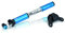 XLC Unisex – Erwachsene Luftpumpe und Minipumpe Race PU-R03, Blau, Silber, One Size