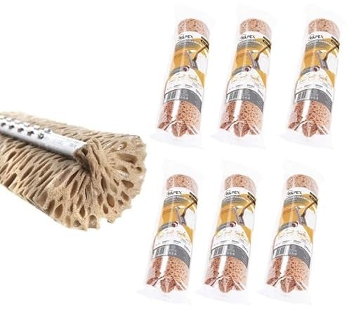 Apex Set 6 pezzi Ricambio Spugna 32 cm per Lavapavimenti Squizzo – Alta Assorbenza e Lunga Durata, Ideale per Tutti i Tipi di Pavimento